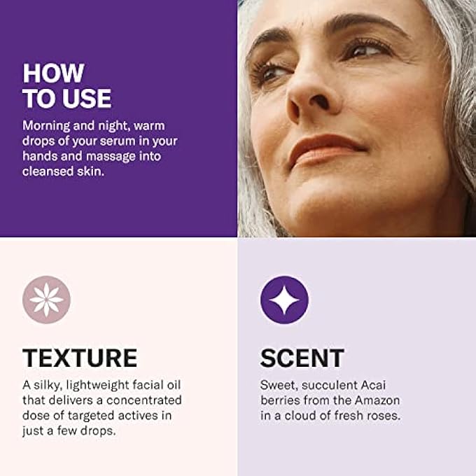 Odacite : AC+R: ACAI ROSE FACIAL CONCENTRATE FOR ANTI-AGING - SKIN REJUVENATING - Image 4